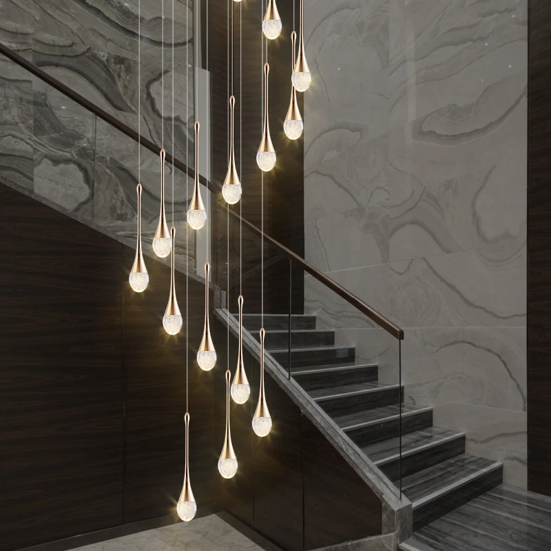 Modern Chandelier Luxury Large Crystal Chandeliers High Ceilings Stairs Villa Hotel Lobby Chandeliers
Modern Chandelier Luxury Large Crystal Chandeliers High Ceilings Stairs Villa Hotel Lobby Chandeliers