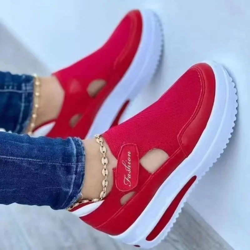 2023 Women Sneakers Chunky Sports Shoes Women Platform Sneakers Vulcanized Zapatillas Spring Summer Chaussure Femme Casual Shoes 
2023 Women Sneakers Chunky Sports Shoes Women Platform Sneakers Vulcanized Zapatillas Spring Summer Chaussure Femme Casual Shoes