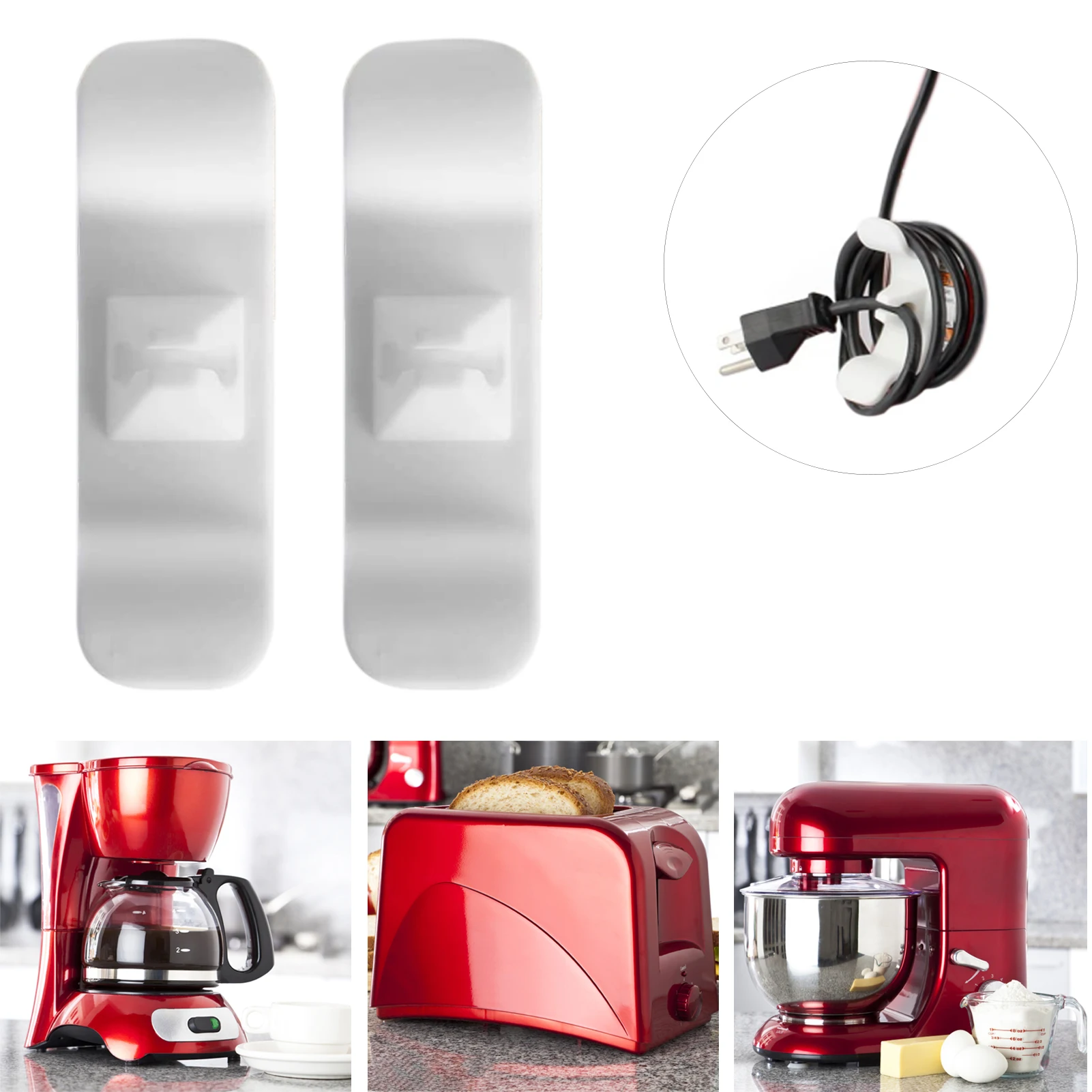 Kitchen Cord Organizer For Appliances Cable Keeper Cord Holders For Cable Holder Clip Cords Storage Mixer Blender
Kitchen Cord Organizer For Appliances Cable Keeper Cord Holders For Cable Holder Clip Cords Storage Mixer Blender