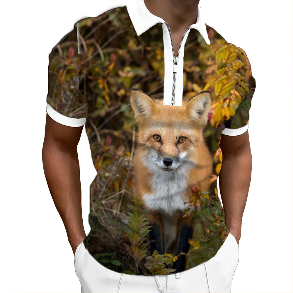 Summer New POLO Shirt 3D Printing Evil Wolf Men's Casual Breathable Short-sleeved Zipper POLO Shirt Fashion Sports Top S-6XL
Summer New POLO Shirt 3D Printing Evil Wolf Men's Casual Breathable Short-sleeved Zipper POLO Shirt Fashion Sports Top S-6XL