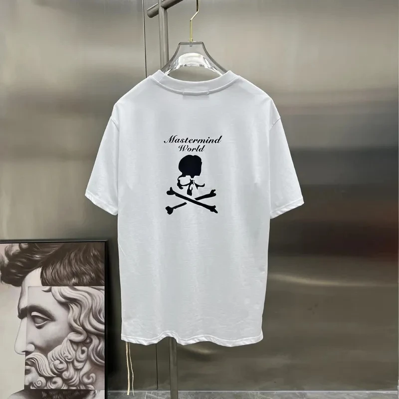Mastermind World Casual T-Shirt 2023 Summer New MMW Skull Alphabet Print Cotton Large Size Short Sleeve Tops For Men And Women
Mastermind World Casual T-Shirt 2023 Summer New MMW Skull Alphabet Print Cotton Large Size Short Sleeve Tops For Men And Women