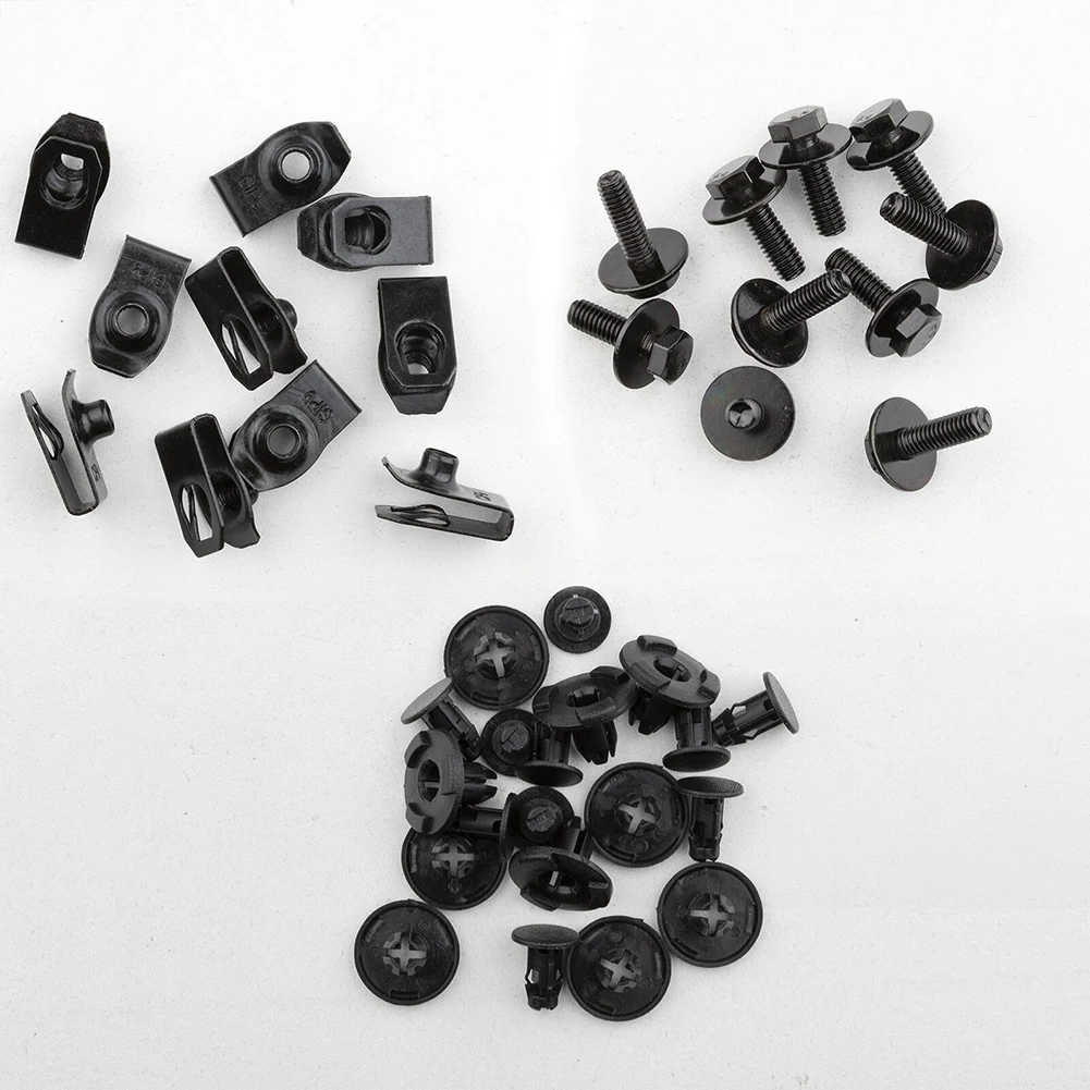 Plastic Clips Clamps Bolts Durable 30pcs Clips Metal Engine Nut Clamps Undertray-Cover For Nissan Qashqai Newest
Plastic Clips Clamps Bolts Durable 30pcs Clips Metal Engine Nut Clamps Undertray-Cover For Nissan Qashqai Newest