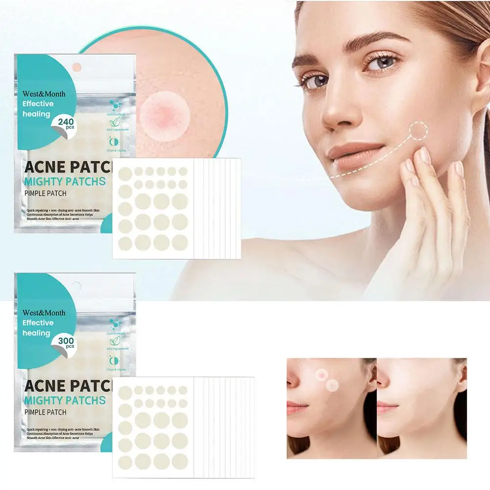 240/300 PCS Acne Pimple Patch Face Invisible Stickers Removing Skin Treatment Tools Beauty Effect Face Acne Care Quick Patc O7M5
240/300 PCS Acne Pimple Patch Face Invisible Stickers Removing Skin Treatment Tools Beauty Effect Face Acne Care Quick Patc O7M5