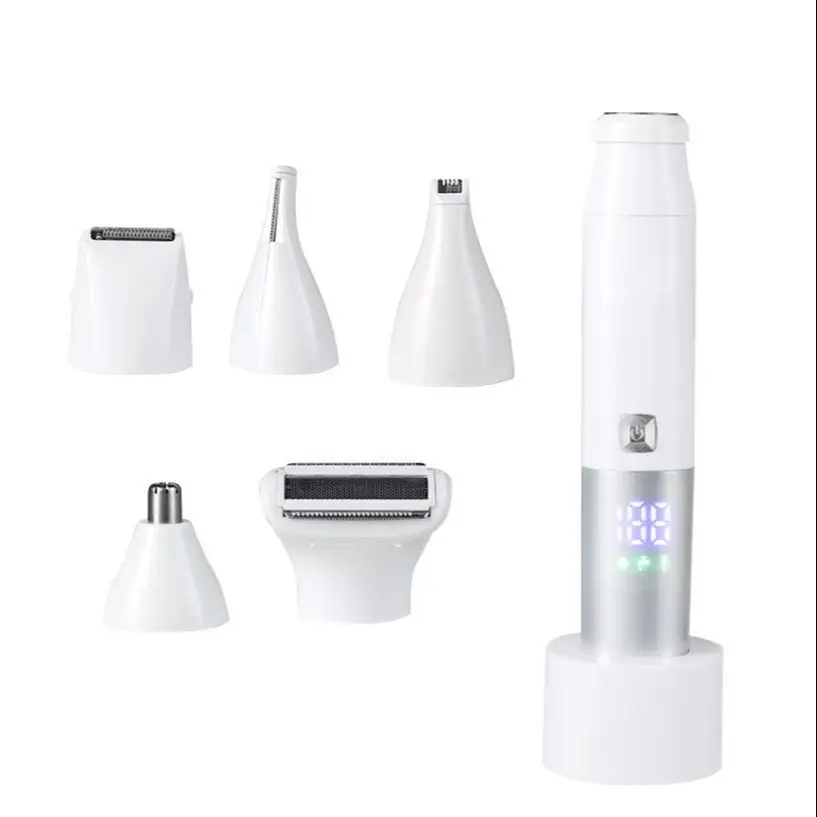 surker rechargeable 6 in 1 grooming kit woman shaver body hair nasal hair organ eyebrow hair clipper waterproof
surker rechargeable 6 in 1 grooming kit woman shaver body hair nasal hair organ eyebrow hair clipper waterproof