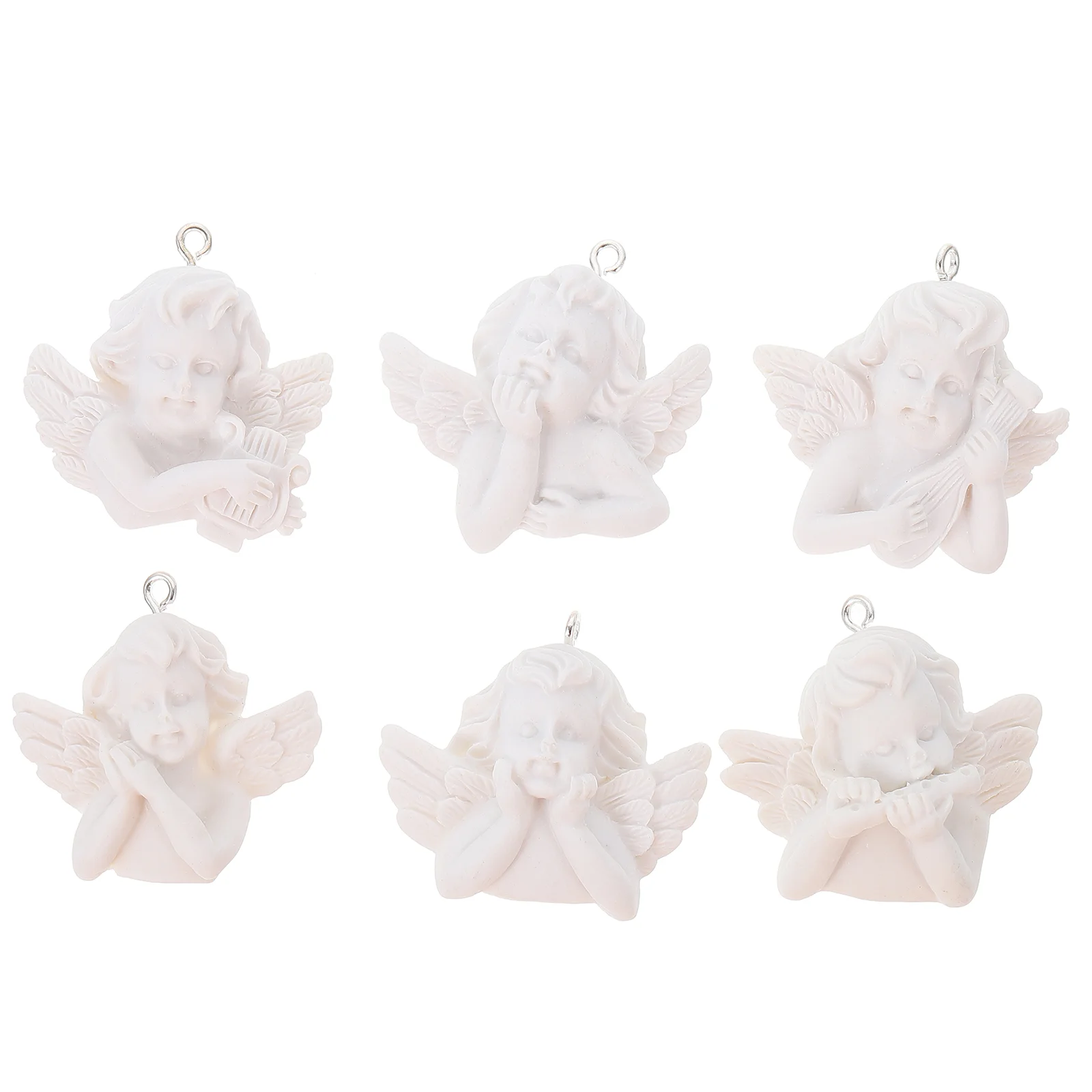 Winged Angel Statue Miniatures Figurines Hand-work Accessories Attractive Key Chain Decoration Fairy Earrings
Winged Angel Statue Miniatures Figurines Hand-work Accessories Attractive Key Chain Decoration Fairy Earrings