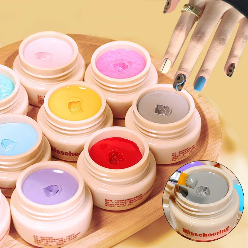 5ML/Jar Japanese DIY Solid Nail Gel Solid Cream Gel Painting UV Gel Manicure Varnishes 2022 Trendy Nail Gel Decorations
5ML/Jar Japanese DIY Solid Nail Gel Solid Cream Gel Painting UV Gel Manicure Varnishes 2022 Trendy Nail Gel Decorations