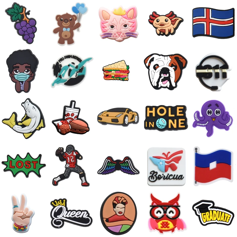 Girl Shoe Charms Boy Para Pins Men Kids Decorations for Crocs Set Jeans Gifts Wholesale Bulk Shoes Accessories Women Charm Packs
Girl Shoe Charms Boy Para Pins Men Kids Decorations for Crocs Set Jeans Gifts Wholesale Bulk Shoes Accessories Women Charm Packs