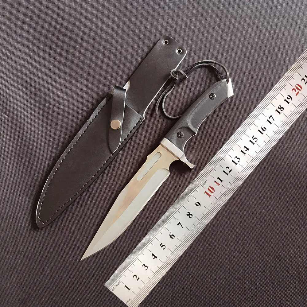 MK8 Fixed Blade Tactical Straight Knife 9Cr18Mov Blade G10 Handle Wild Survival Hunting Knives Camping Self-defense Tool
MK8 Fixed Blade Tactical Straight Knife 9Cr18Mov Blade G10 Handle Wild Survival Hunting Knives Camping Self-defense Tool