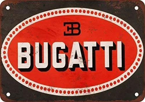 Metal Plaque (Bugatti) High Quality Retro Outdoor and Indoor Tin Sign Bar Cafe Hotel Wall Decoration Metal Sign 8x12 Inches
Metal Plaque (Bugatti) High Quality Retro Outdoor and Indoor Tin Sign Bar Cafe Hotel Wall Decoration Metal Sign 8x12 Inches
