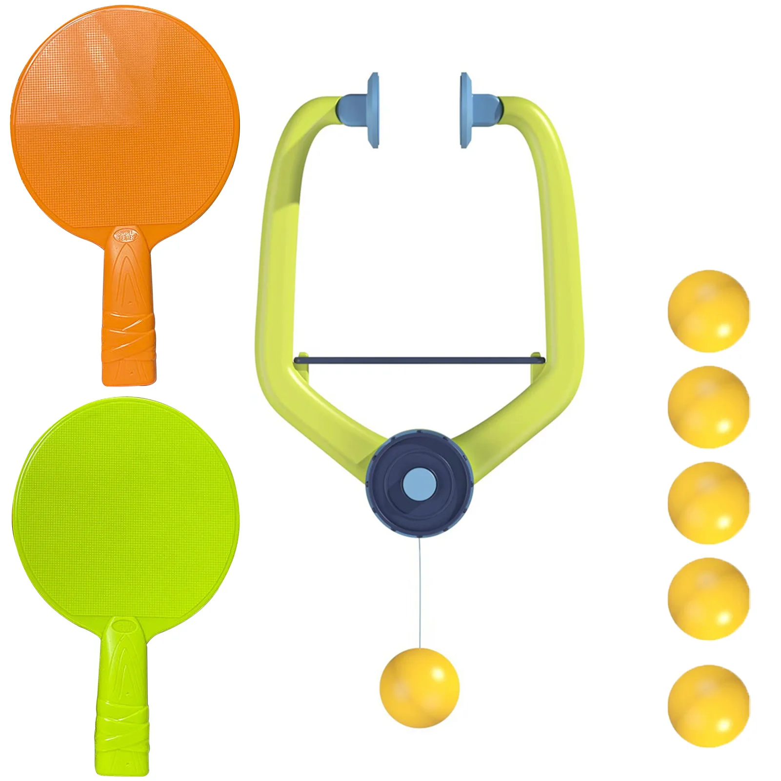 Suspended PingPong Trainer Indoor Table Tennis Traning Set Table Tennis Paddle And 6 Ping-Pong Balls For Indoor And Outdoor Game
Suspended PingPong Trainer Indoor Table Tennis Traning Set Table Tennis Paddle And 6 Ping-Pong Balls For Indoor And Outdoor Game