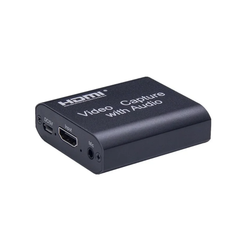 Graphics Capture Card 4K HDMI To USB 2.0 Loop Out Video Recording Box for PC Game Live Streaming Video Recorder Mic In Audio Out
Graphics Capture Card 4K HDMI To USB 2.0 Loop Out Video Recording Box for PC Game Live Streaming Video Recorder Mic In Audio Out