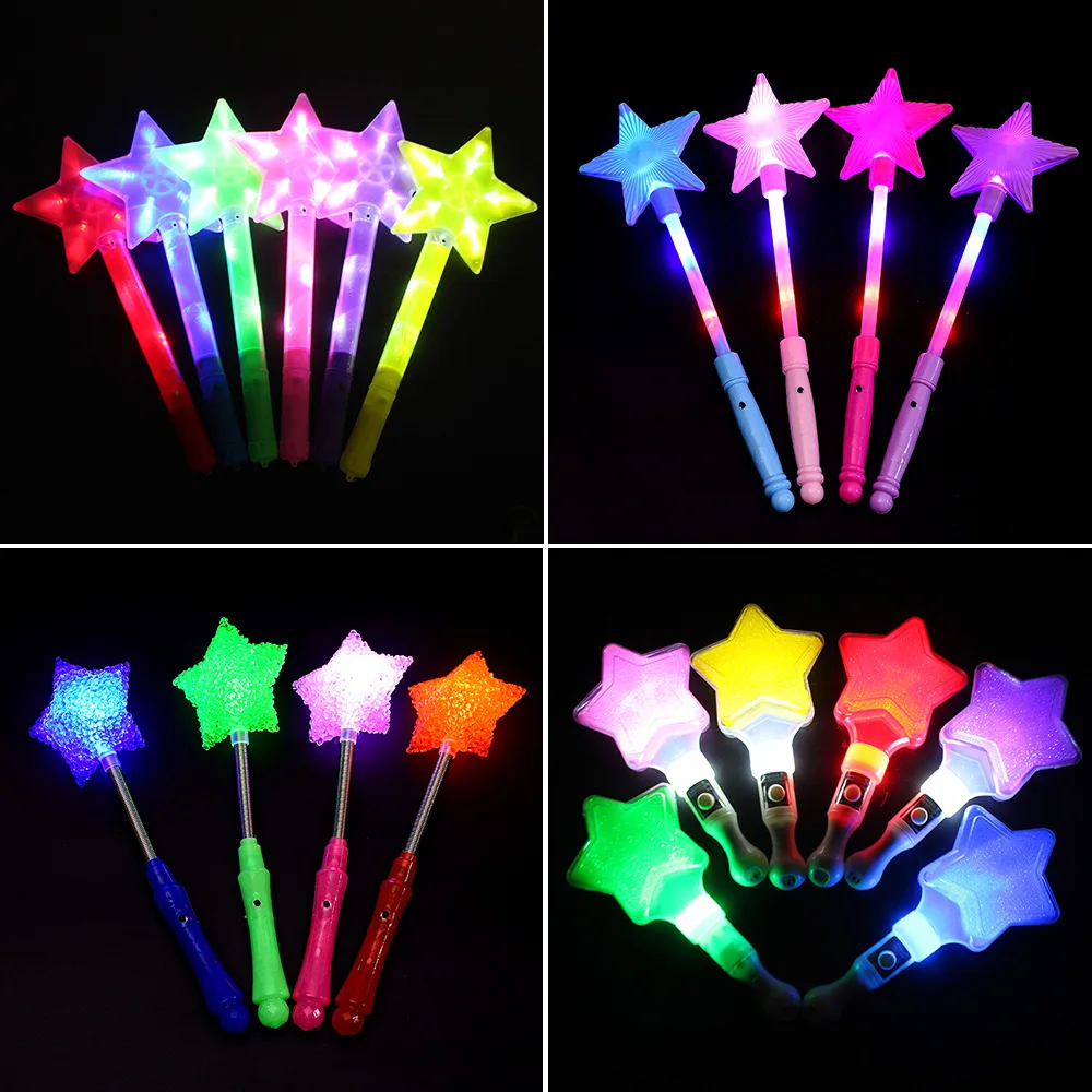 10pcs LED stick Glowing Fairy wand Flash Stick Light Up Colorful Magic Wand Concert Luminous Toys Birthday Gift Glow Party Props
10pcs LED stick Glowing Fairy wand Flash Stick Light Up Colorful Magic Wand Concert Luminous Toys Birthday Gift Glow Party Props