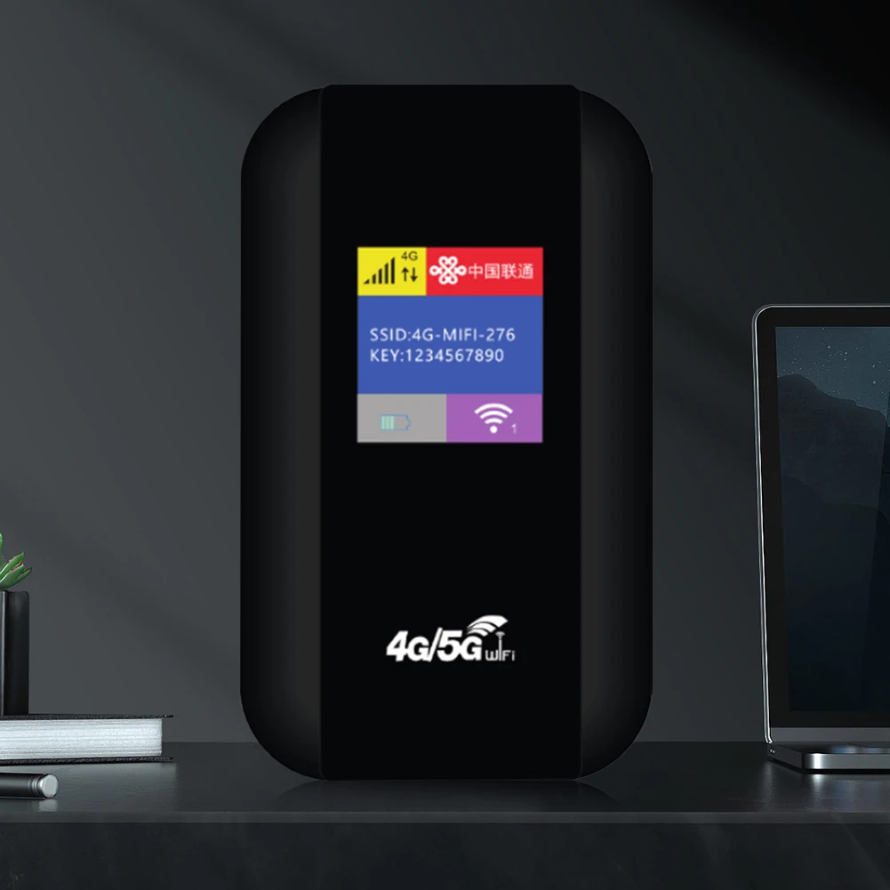 4G WiFi Router 150Mbps Wireless Broadband 2100mAh Portable Mobile Hotspot with Sim Card Slot Wide Coverage for Outdoor Travel
4G WiFi Router 150Mbps Wireless Broadband 2100mAh Portable Mobile Hotspot with Sim Card Slot Wide Coverage for Outdoor Travel