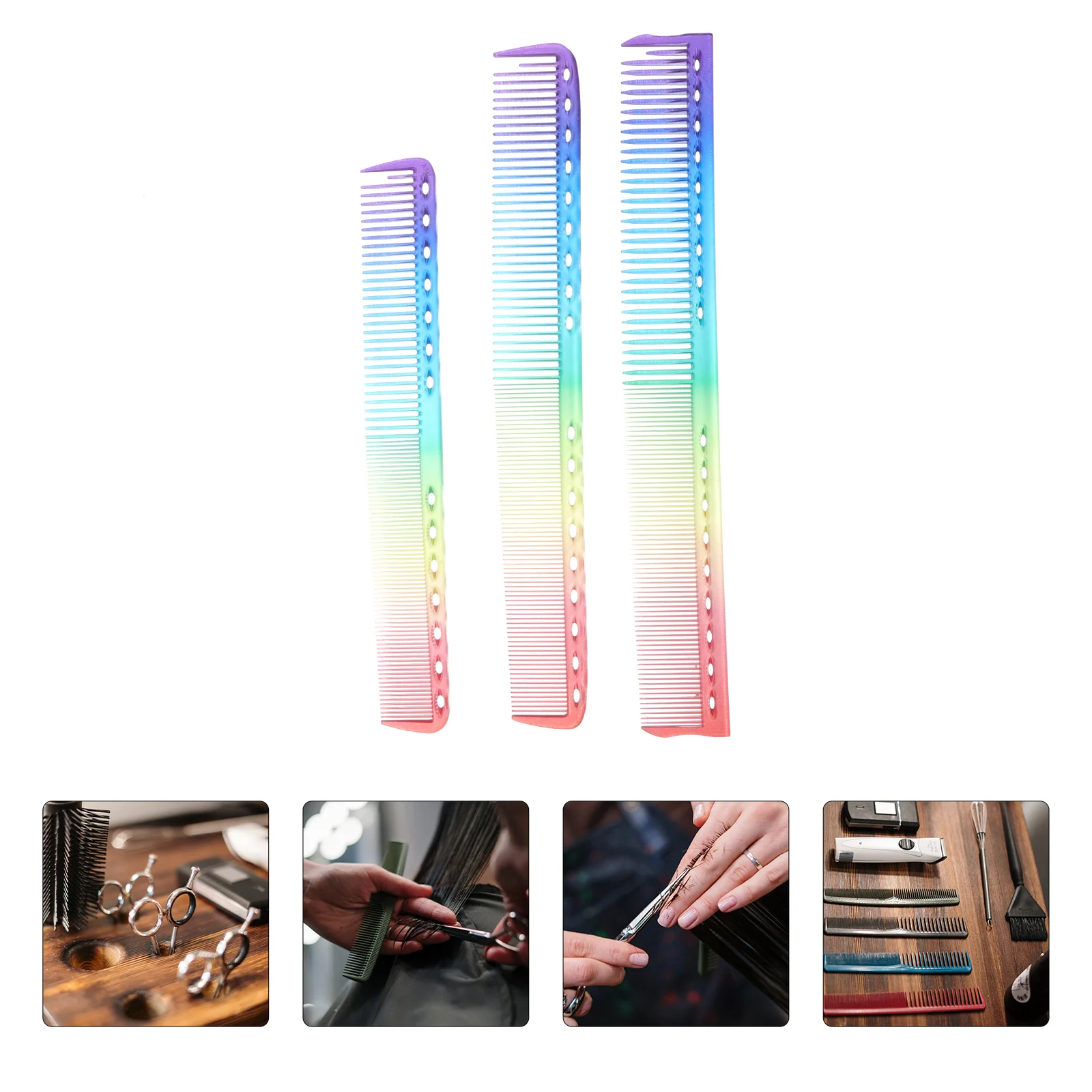 Comb Hair Styling Fine Handle Hairdressing Barber Combs Brush Haircut Cutting Teeth Essentials Round Kids Set Unbreakable
Comb Hair Styling Fine Handle Hairdressing Barber Combs Brush Haircut Cutting Teeth Essentials Round Kids Set Unbreakable