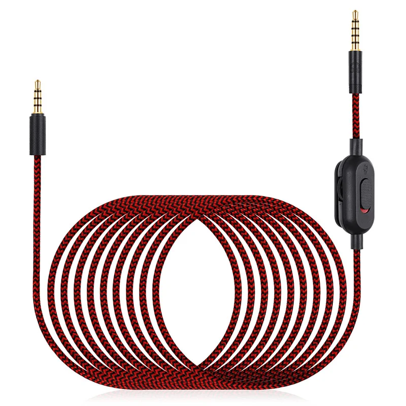 Applies To The GPRO X G233 G433 Alpha Braided Game Headphone Cable 3.5mm Plug Audio Cable (red Black)
Applies To The GPRO X G233 G433 Alpha Braided Game Headphone Cable 3.5mm Plug Audio Cable (red Black)