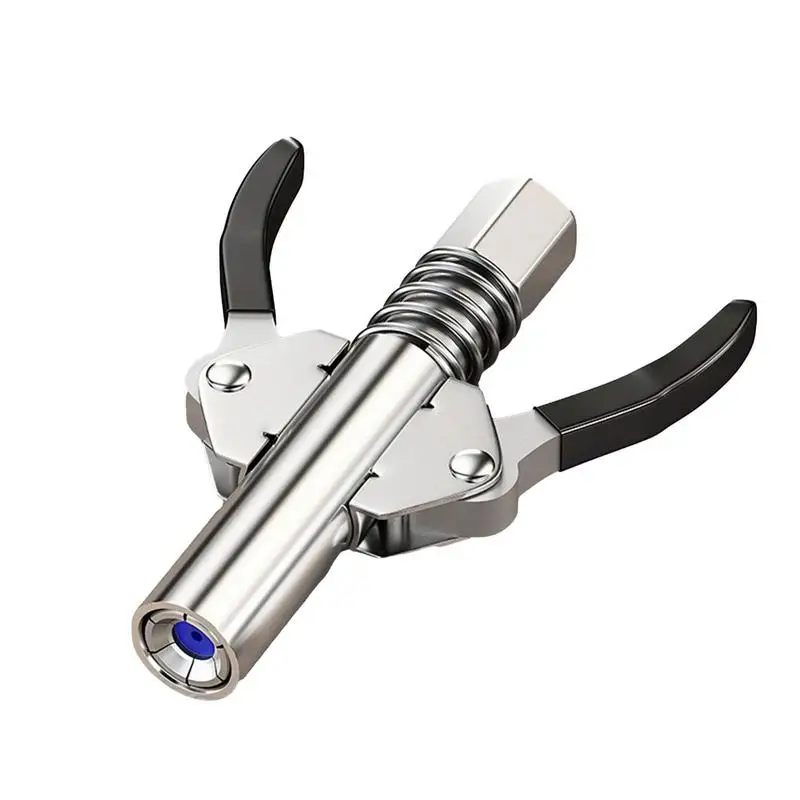 Grease Coupler Grease Guns Tip For Tight Spaces Quick Release Grease Coupler Non-Return Valve Enables Unit To Be Disconnected
Grease Coupler Grease Guns Tip For Tight Spaces Quick Release Grease Coupler Non-Return Valve Enables Unit To Be Disconnected
