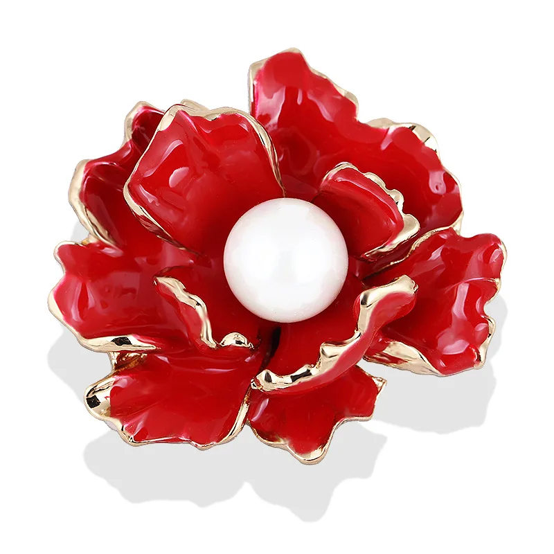 TULX Red Blue Enamel Flower Brooches For Women Lady Rhinestone Beauty Plants Casual Party Brooch Pin Gifts
TULX Red Blue Enamel Flower Brooches For Women Lady Rhinestone Beauty Plants Casual Party Brooch Pin Gifts