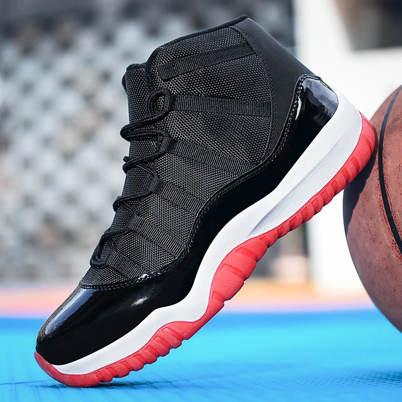 Autumn large size men's high-top basketball shoes men's air cushion lightweight training sneakers non-slip breathable outdoor sp
Autumn large size men's high-top basketball shoes men's air cushion lightweight training sneakers non-slip breathable outdoor sp