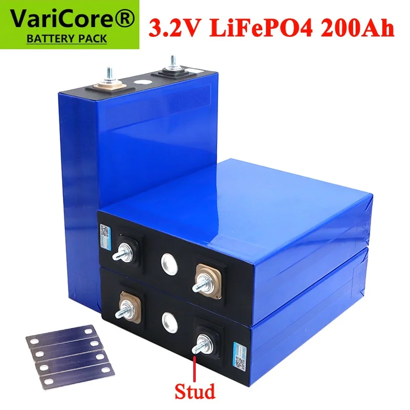 4-8pcs 3.2V 200Ah LiFePO4 Battery 3.2v Lithium iron phosphate batteries For RV Campers Golf Cart Off-Road Solar Wind TAX FREE
4-8pcs 3.2V 200Ah LiFePO4 Battery 3.2v Lithium iron phosphate batteries For RV Campers Golf Cart Off-Road Solar Wind TAX FREE