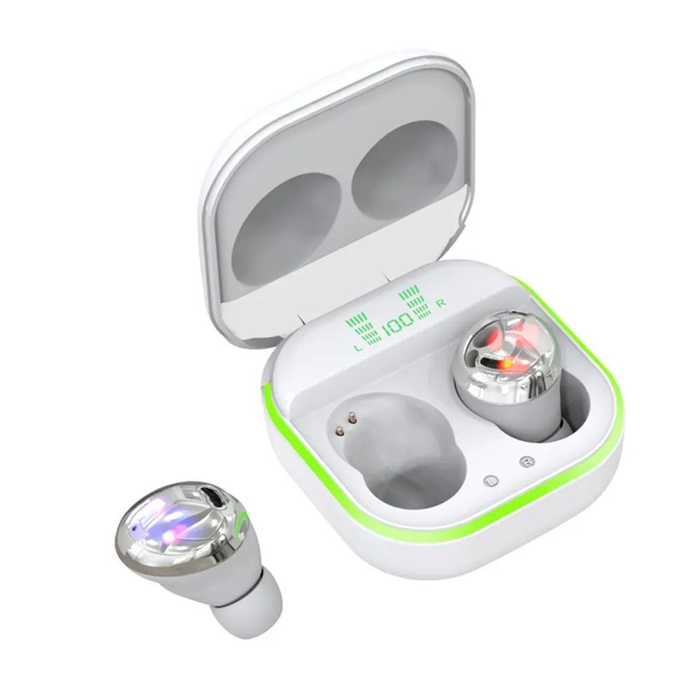 Mini Earbuds Bluetooth-compatible Wireless Earphones Touch Control Stereo Bass Noise Reduction Digital Display Sports Headphone
Mini Earbuds Bluetooth-compatible Wireless Earphones Touch Control Stereo Bass Noise Reduction Digital Display Sports Headphone
