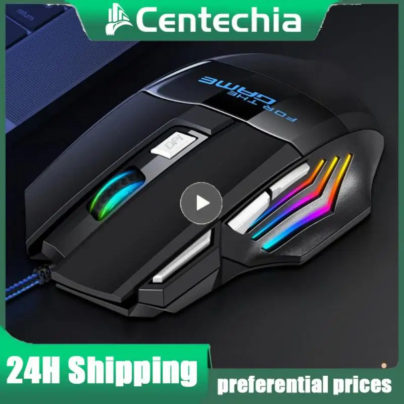 7-key Wired Mouse Short-cut Multi-function Key Game Mouse Photoelectric Mouse Mute Mice Colorful Breathing Luminous
7-key Wired Mouse Short-cut Multi-function Key Game Mouse Photoelectric Mouse Mute Mice Colorful Breathing Luminous