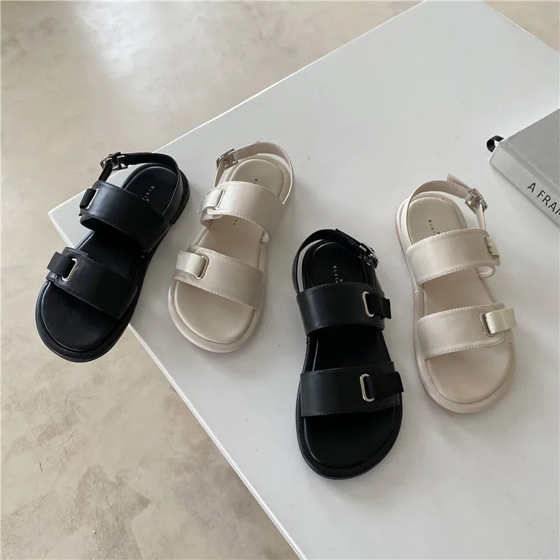 Buckle Strap Beige Heeled Sandals Female Shoe 2022 Women's Black Girls Outside New Summer Comfort Fashion Flat Beach Low Scandal
Buckle Strap Beige Heeled Sandals Female Shoe 2022 Women's Black Girls Outside New Summer Comfort Fashion Flat Beach Low Scandal