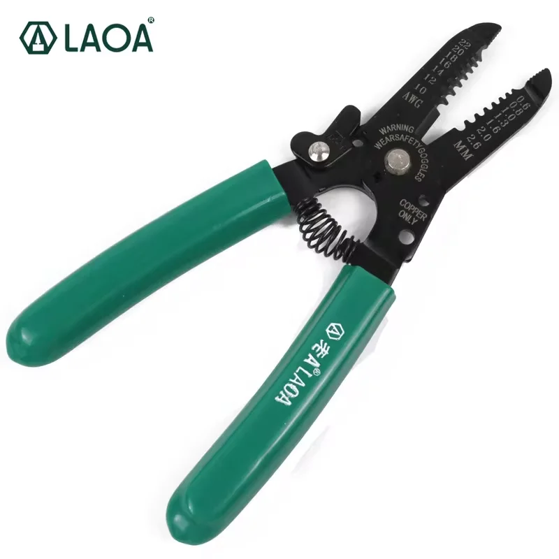 Инструмент для зачистки проводов LAOA GF319407 165 мм
Инструмент для зачистки проводов LAOA GF319407 165 мм