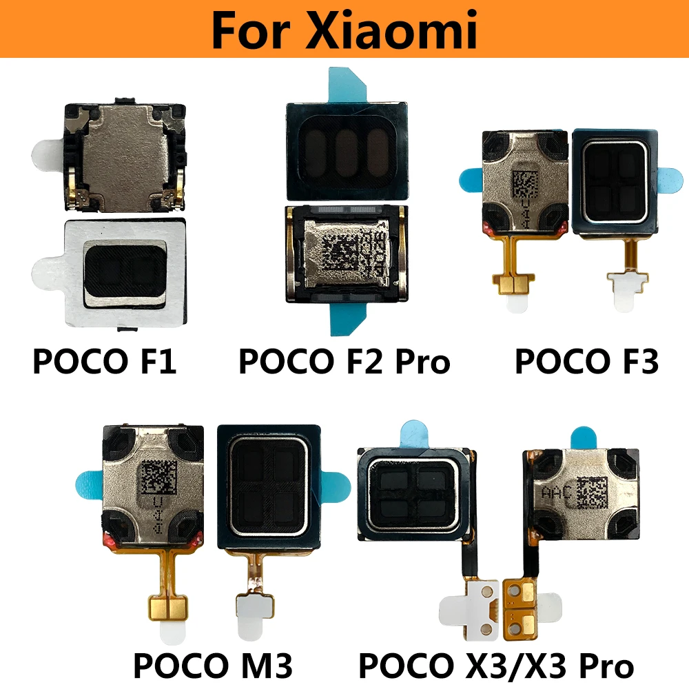 10 Pcs Earpiece Ear Speaker Sound Receiver Flex Cable For Xiaomi Poco F1 F2 Pro F3 M3 Pro
10 Pcs Earpiece Ear Speaker Sound Receiver Flex Cable For Xiaomi Poco F1 F2 Pro F3 M3 Pro