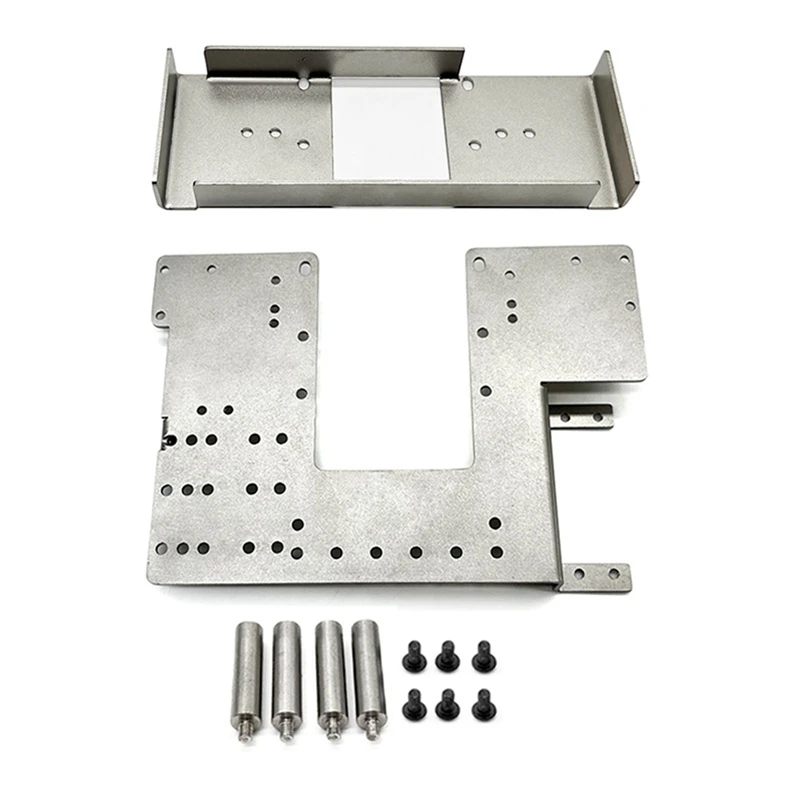 Metal Stainless Steel Second Floor Plate Battery Mount Plate For Tamiya 1/14 RC Truck Tractor Car Upgrades Parts
Metal Stainless Steel Second Floor Plate Battery Mount Plate For Tamiya 1/14 RC Truck Tractor Car Upgrades Parts