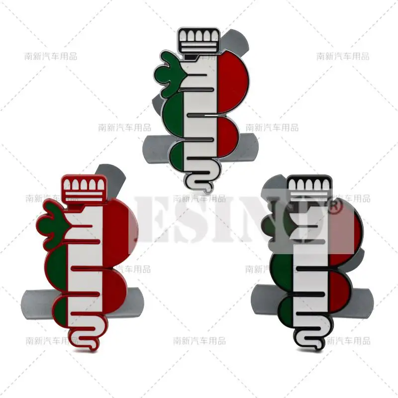 Car 3D Car Front Grill Zinc Alloy Badge Emblem Accessories Decal for Alfa Romeo 159 147 156 166 Mito GT Spider Giulietta Stelvio
Car 3D Car Front Grill Zinc Alloy Badge Emblem Accessories Decal for Alfa Romeo 159 147 156 166 Mito GT Spider Giulietta Stelvio