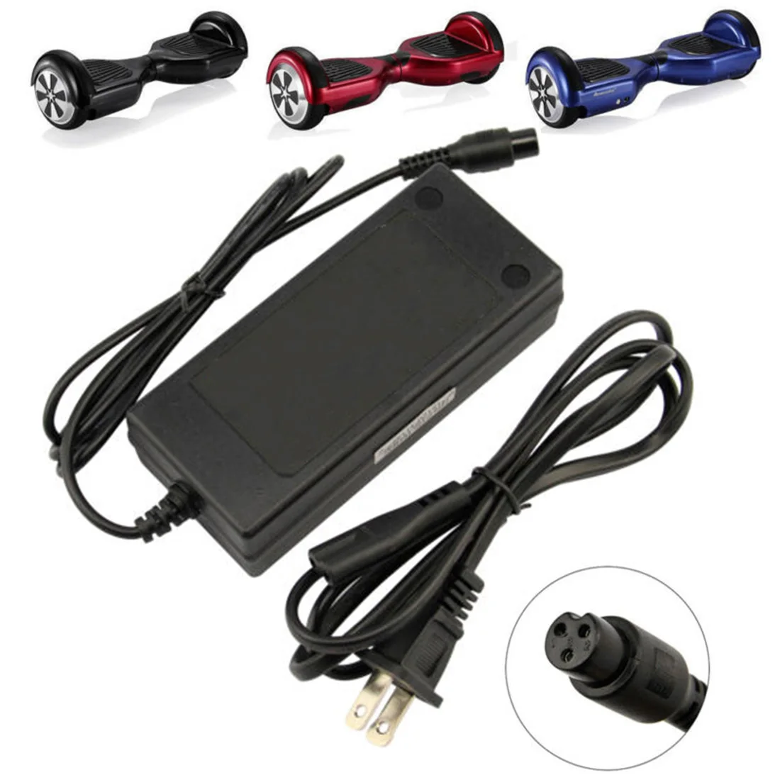 42V 2A Charger Adapter With Power Cord For Hoverboard Smart Balance Scooter For Xiaomi M365 Electric Scooter Accessories
42V 2A Charger Adapter With Power Cord For Hoverboard Smart Balance Scooter For Xiaomi M365 Electric Scooter Accessories