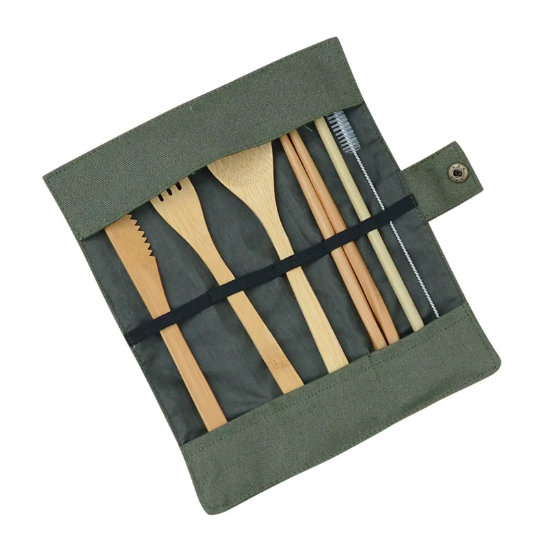 2022 New Outdoor travel camping portable tableware set household bamboo knife fork spoon chopsticks set 
2022 New Outdoor travel camping portable tableware set household bamboo knife fork spoon chopsticks set