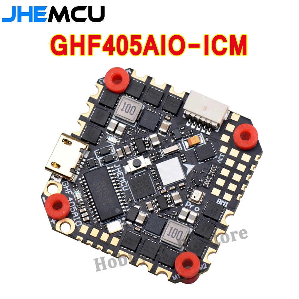 Контроллер полета JHEMCU GHF405AIO ICM Betaflight F405 OSD с 40A ESC PWM Dshot600 2-6S Для Зубочисток RC FPV