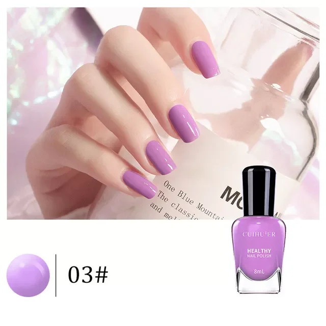 2022New 40 Colors Nail Polish Normal Without Lamp Art Manicure Semi-permanent Varnish Hybrid Regular Quick Dry Tearable Nail Pai
2022New 40 Colors Nail Polish Normal Without Lamp Art Manicure Semi-permanent Varnish Hybrid Regular Quick Dry Tearable Nail Pai