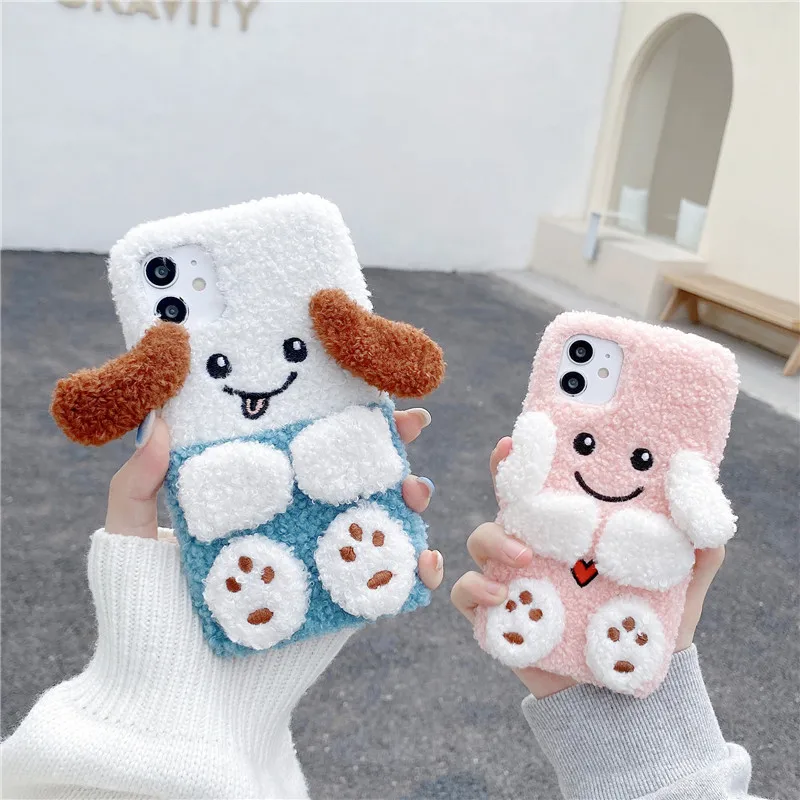 Autumn and winter three-dimensional dog suitable for Apple 13 13por 12 12por 12pormax11 11por 11pormax plush mobile phone case
Autumn and winter three-dimensional dog suitable for Apple 13 13por 12 12por 12pormax11 11por 11pormax plush mobile phone case