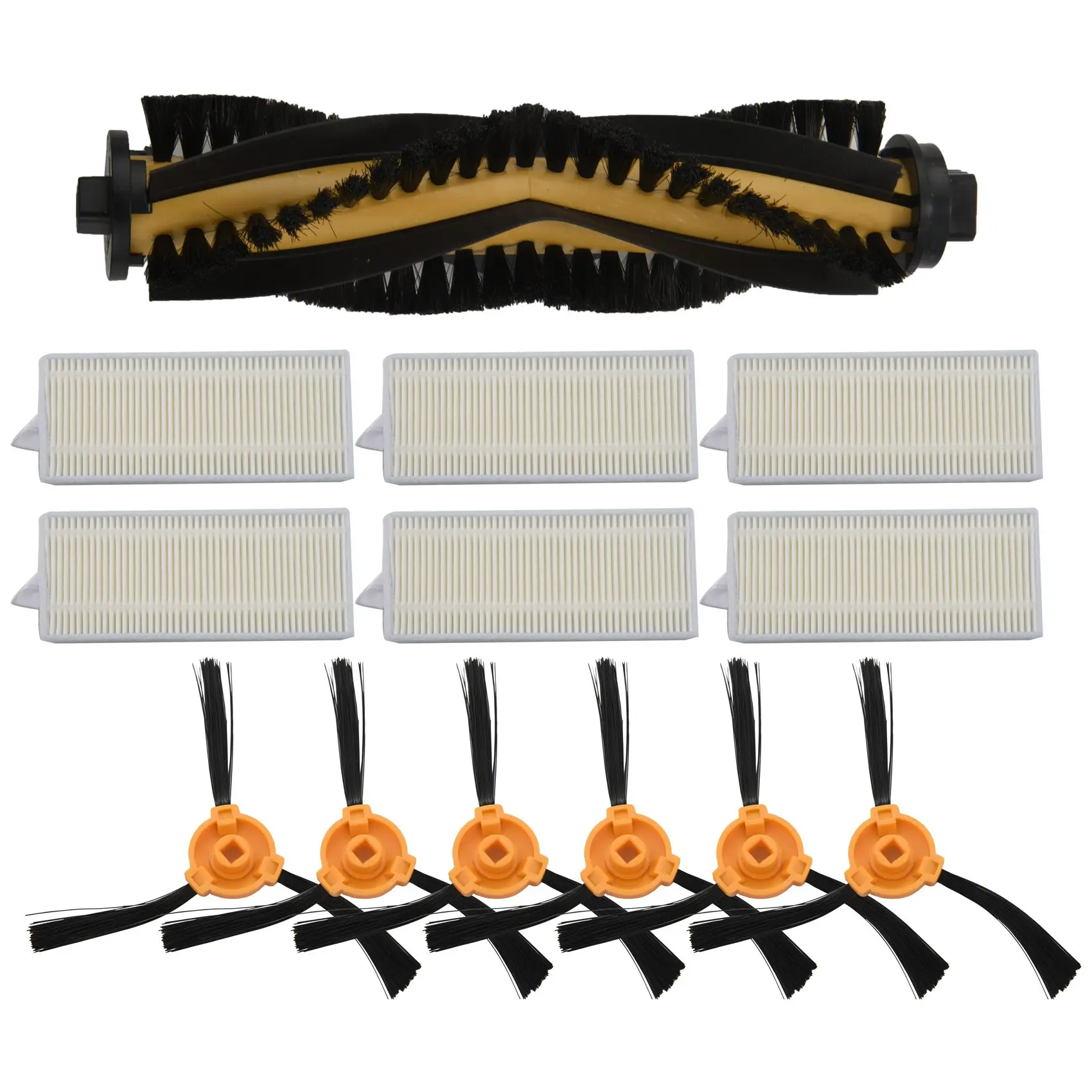 Replacement Accessory Kit Filter Main Brush Side Brush For Ecovacs DEEBOT N79S N79 Robotic Vacuum Cleaner (Filter+Brush)
Replacement Accessory Kit Filter Main Brush Side Brush For Ecovacs DEEBOT N79S N79 Robotic Vacuum Cleaner (Filter+Brush)