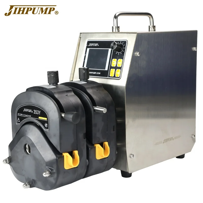 JIHPUMP 11L 110v 220v 230v Small Peristaltic Pump yz35 Large Volume High Flow Water Liquid Dosing Tube Infiltration Pumps
JIHPUMP 11L 110v 220v 230v Small Peristaltic Pump yz35 Large Volume High Flow Water Liquid Dosing Tube Infiltration Pumps