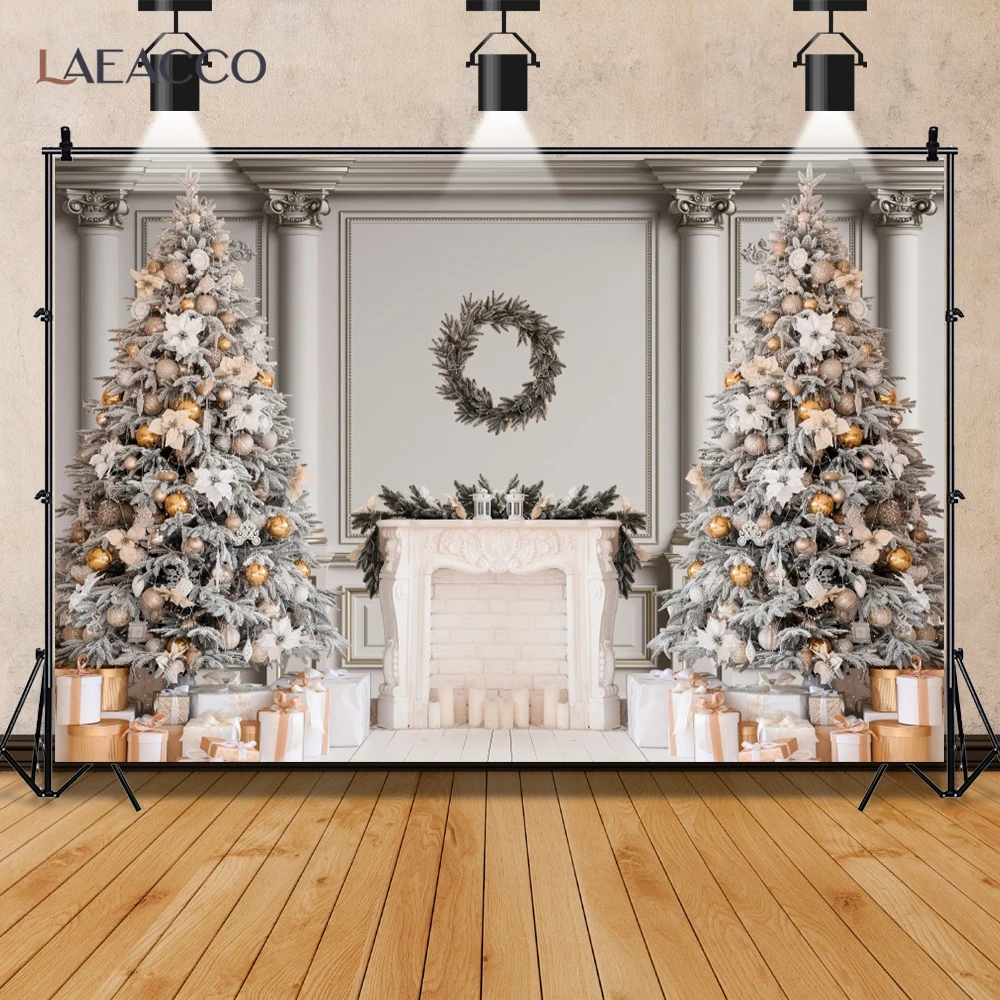 Laeacco Christmas Party Backdrop Interior Decor European Palace Wall Xmas Tree Kids Portrait Photography Background Family Props
Laeacco Christmas Party Backdrop Interior Decor European Palace Wall Xmas Tree Kids Portrait Photography Background Family Props