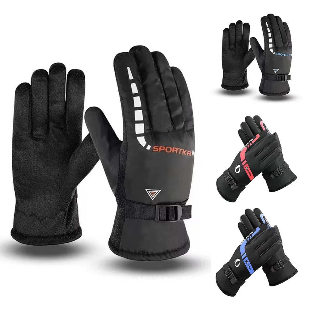Winter Cycling Gloves For Men Outdoor Waterproof Skiing Riding Hiking Motorcycle Warm Mitten Gloves Unisex Thermal Sport Gloves
Winter Cycling Gloves For Men Outdoor Waterproof Skiing Riding Hiking Motorcycle Warm Mitten Gloves Unisex Thermal Sport Gloves