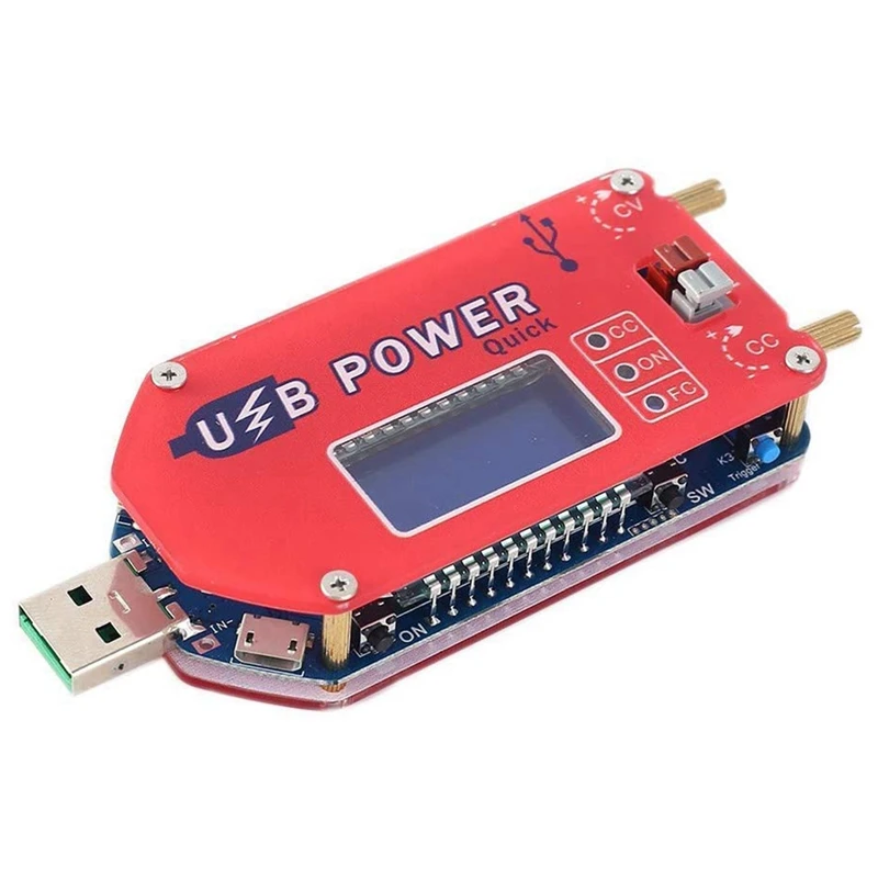 Преобразователь напряжения USB с понижающим преобразователем, 15 Вт, понижающий модуль питания с ЖК-дисплеем, поддержка быстрой зарядки QC 2,0, QC...
Преобразователь напряжения USB с понижающим преобразователем, 15 Вт, понижающий модуль питания с ЖК-дисплеем, поддержка быстрой зарядки QC 2,0, QC...