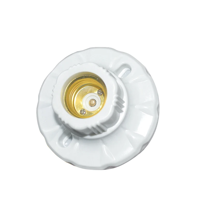 1PCS Round E27 White LED Lamp Holder Bulb Holder Converter Bulb Base Lamp Holder Socket Adapter Housing Pier Scenic Area
1PCS Round E27 White LED Lamp Holder Bulb Holder Converter Bulb Base Lamp Holder Socket Adapter Housing Pier Scenic Area
