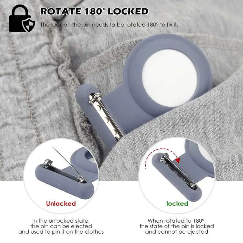 for Apple Airtags Sleeve Airtag Anti Lost /W Pin Case Cover Silicone Protective GPS Tracker Shell Accessories for Apple Air Tags 
for Apple Airtags Sleeve Airtag Anti Lost /W Pin Case Cover Silicone Protective GPS Tracker Shell Accessories for Apple Air Tags