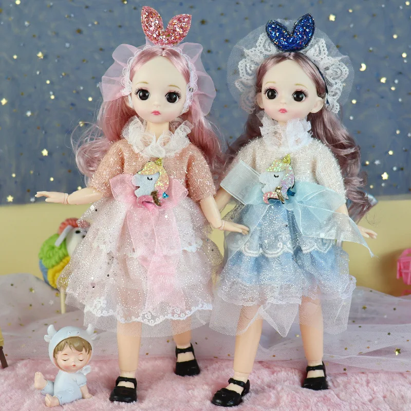 28cm Baby Doll Unicorn Dress 1/6 Bjd Princess Doll Suit Girl Toys Birthday Gift Dress Up Accessories
28cm Baby Doll Unicorn Dress 1/6 Bjd Princess Doll Suit Girl Toys Birthday Gift Dress Up Accessories