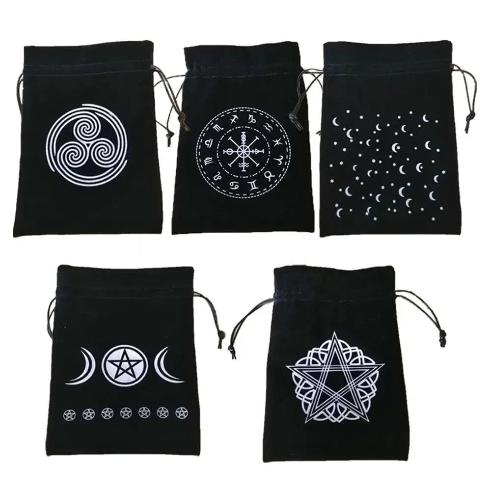 Convenient For Storage Fortune-telling Prophecy Oracle Cards Bag Flannel Crystal Stone Storage Bag Manual Cutting
Convenient For Storage Fortune-telling Prophecy Oracle Cards Bag Flannel Crystal Stone Storage Bag Manual Cutting