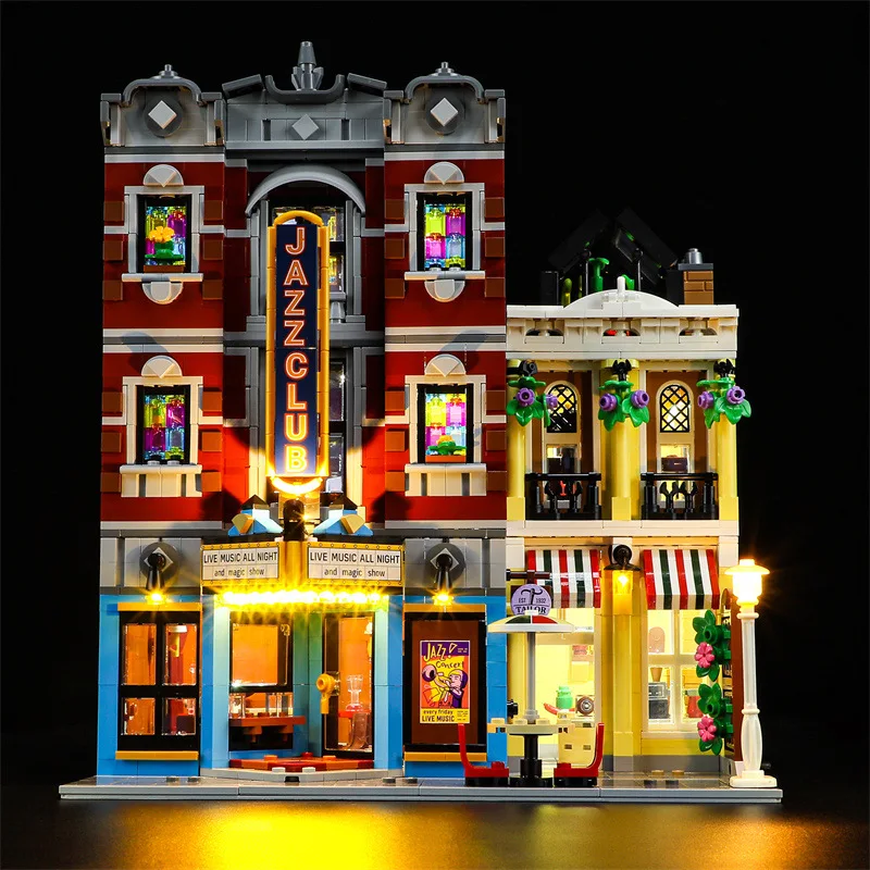 LED lights for Jazz Club Expert Pizza Shop Moc Building Blocks Compatible 10312 Toys for Kids Adults(Only The Light)
LED lights for Jazz Club Expert Pizza Shop Moc Building Blocks Compatible 10312 Toys for Kids Adults(Only The Light)