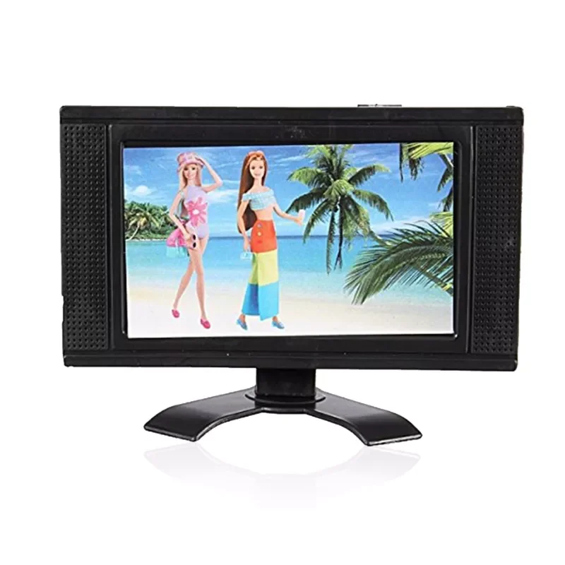 New LCD TV Doll Toy Structures Accessories For Barbie Doll House Furniture Sep6-A
New LCD TV Doll Toy Structures Accessories For Barbie Doll House Furniture Sep6-A