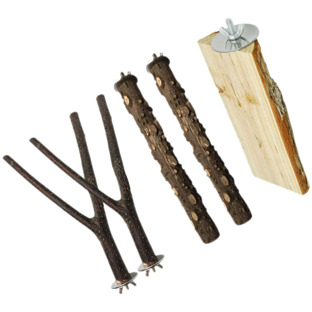 Parrot Standing Stick Bird Claw Grinding Parakeet Cage Accessories Perches Parrots Natural Wood Toy
Parrot Standing Stick Bird Claw Grinding Parakeet Cage Accessories Perches Parrots Natural Wood Toy