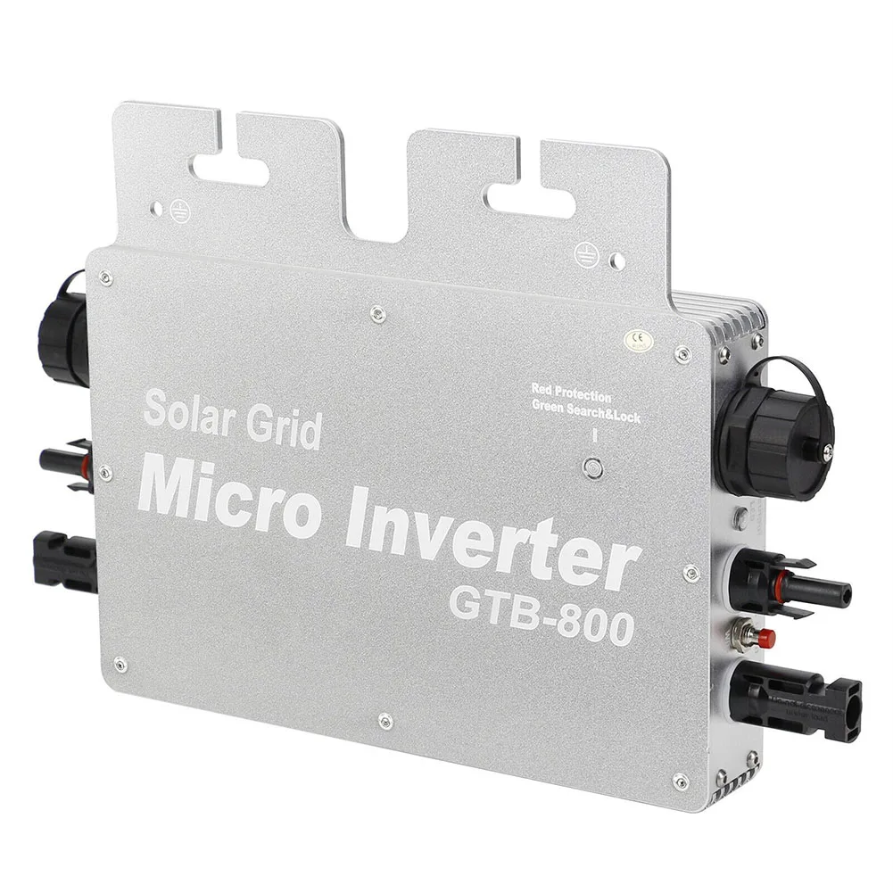800W Smart Inverter Solar Inverter Grid Tie APP Monitoring 220V MPPT Grid Tie Solar Inverter UPS Switching Controller Solar Powe
800W Smart Inverter Solar Inverter Grid Tie APP Monitoring 220V MPPT Grid Tie Solar Inverter UPS Switching Controller Solar Powe
