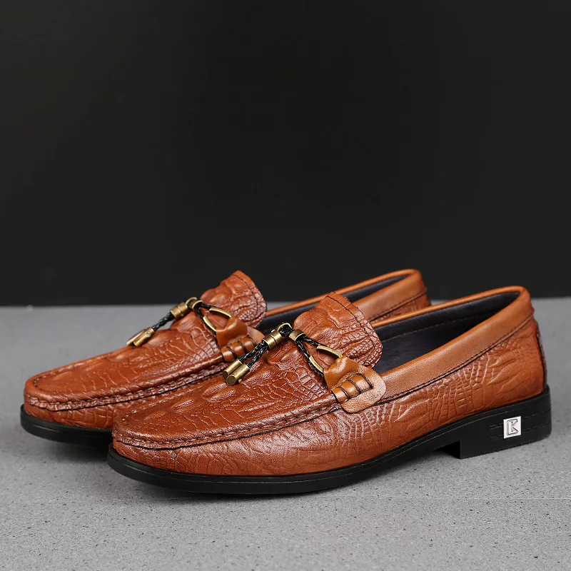 Autumn Winter Mens Loafers Men Fashion Casual Shoes Luxury Soft Men's Flats Moccasins Classic Original Leather Men Driving Shoes
Autumn Winter Mens Loafers Men Fashion Casual Shoes Luxury Soft Men's Flats Moccasins Classic Original Leather Men Driving Shoes