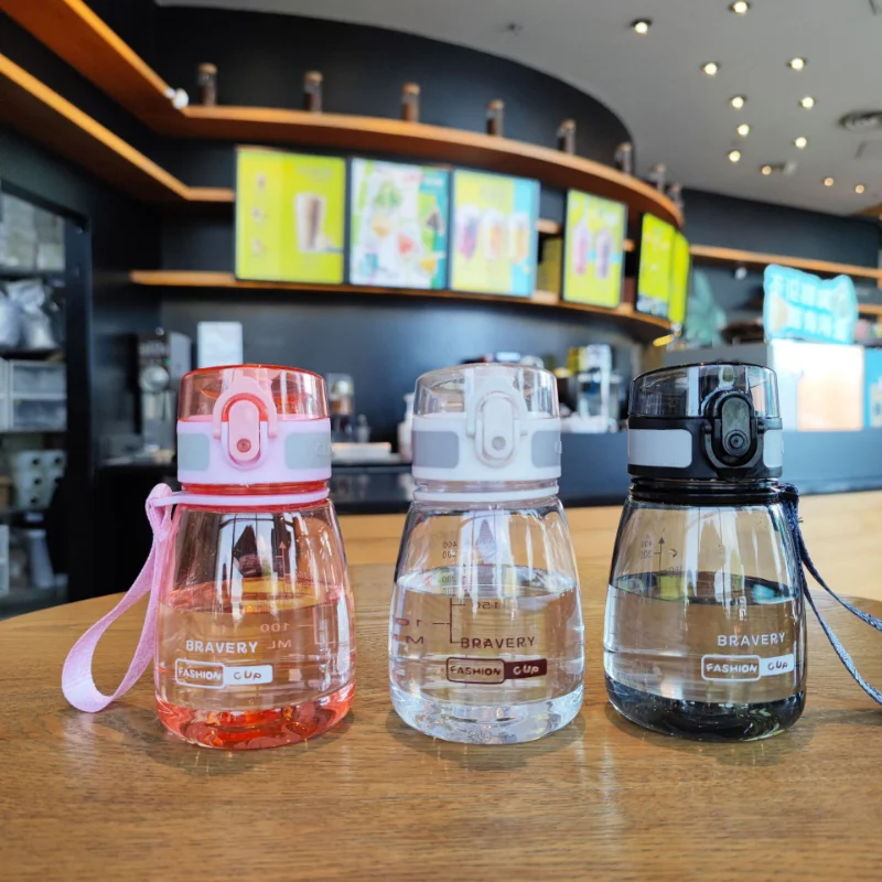 Water Bottle Mini Plastic Reusable Drinking Water Cup Drop Resistant Leakproof Portable Flip Top Sports Water Bottles with Rope
Water Bottle Mini Plastic Reusable Drinking Water Cup Drop Resistant Leakproof Portable Flip Top Sports Water Bottles with Rope